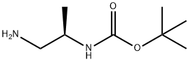 N-[(1R)-2-氨基-1-甲基乙基]氨基甲酸叔丁酯 结构式