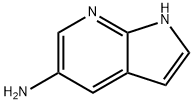 1H-ピロロ[2,3-B]ピリジン-5-イルアミン 化学構造式