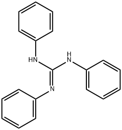 1,2,3-トリフェニルグアニジン 化学構造式