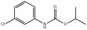 イソプロピル－Ｎ－（３－クロロフェニル）カーバメート 化学構造式