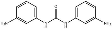 1,3-ビス(3-アミノフェニル)尿素 化学構造式