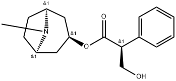 L-ヒヨスチアミン 化学構造式