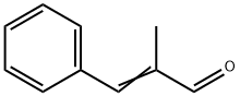 α-甲基肉桂醛 结构式