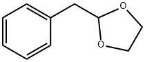 2-ベンジル-1,3-ジオキソラン 化学構造式