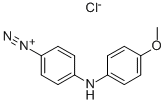 バリアミンブルーBジアゾニウム塩 化学構造式