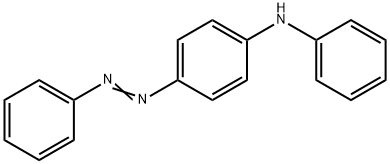 4-(フェニルアゾ)ジフェニルアミン 化学構造式