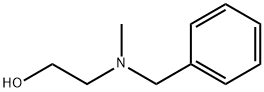 2-[ベンジル(メチル)アミノ]エタノール 化学構造式