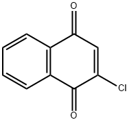 2-氯-1,4-萘醌, 1010-60-2, 结构式