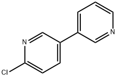 3-(6-chloropyridin-3-yl)pyridine 结构式