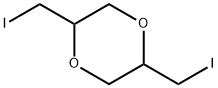 2,5-二(碘甲基)-1,4-二恶烷 结构式