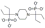 Piperazine, 1,4-bis(diethylphosphonatomethyl)- Structure