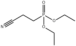 二乙基(2-氰乙基)膦酸酯 结构式