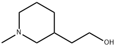 2-(1-甲基-3-哌啶基)-1-乙醇 结构式