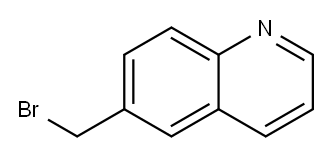 Quinoline, 6-(bromomethyl)- (6CI,9CI) Structure