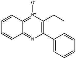 2-Ethyl-3-phenylquinoxaline 1-oxide Struktur
