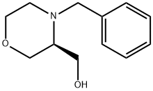 (3S)-4-苄基-3-吗啉甲醇 结构式