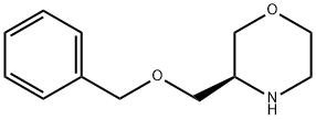 3-((benzyloxy)methyl)morpholine 结构式
