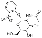 2'-硝苯基-2-乙酰胺-2-脱氧-D-吡喃型葡萄糖酐 结构式