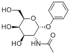 PHENYL 2-ACETAMIDO-2-DEOXY-ALPHA-D-GALACTOPYRANOSIDE Structure