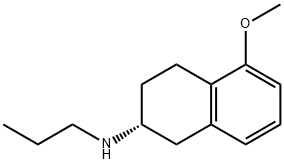 (2R)-1,2,3,4-四氢-5-甲氧基-N-丙基-2-萘胺 结构式