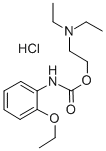 2-(Diethylamino)ethyl o-ethoxycarbanilate hydrochloride 结构式