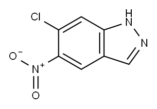 6-氯-5-硝基-1氢-吲唑, 101420-98-8, 结构式
