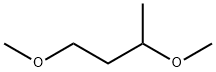 1,3-ジメトキシブタン 化学構造式