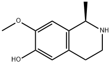 (S)-7-METHOXY-1-METHYL-1,2,3,4-TETRAHYDRO-ISOQUINOLIN-6-OL Structure