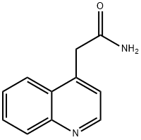 2-(quinolin-4-yl)acetamide 结构式