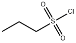 1-Propanesulfonyl chloride  Struktur