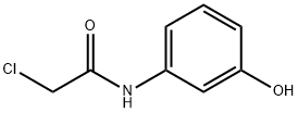 2-CHLORO-N-(3-HYDROXY-PHENYL)-ACETAMIDE Struktur