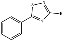 3-broMo-5-phenyl-1,2,4-thiadiazole 结构式