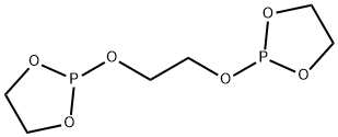 1,2-Bis(1,3,2-dioxaphospholan-2-yloxy)ethane Structure