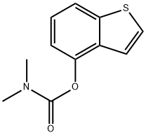 N,N-Dimethylcarbamic acid benzo[b]thiophen-4-yl ester Structure