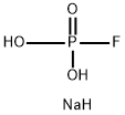 フルオリドりん酸ジナトリウム 化学構造式