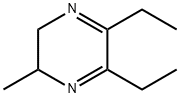 Pyrazine, 5,6-diethyl-2,3-dihydro-2-methyl- (9CI) 结构式