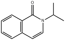 2-异丙基-1(2H)-异喹啉酮 结构式