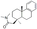 Podocarpa-8,11,13-triene-15-carboxamide, N,N-dimethyl-, (+-)- Struktur
