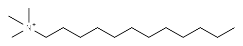 十二烷基三甲基溴化铵, 10182-91-9, 结构式