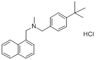 Butenafine hydrochloride Struktur