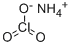 塩素酸アンモニウム 化学構造式
