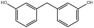 3,3'-メチレンビスフェノール 化学構造式