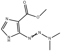 methyl (5Z)-5-(dimethylaminohydrazinylidene)imidazole-4-carboxylate Struktur