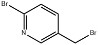 2-溴-5-(溴甲基)吡啶 结构式