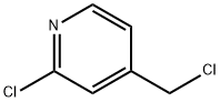 2-氯-4-(氯甲基)吡啶 结构式