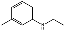 N-エチル-m-トルイジン 化学構造式