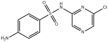 磺胺氯吡嗪钠, 102-65-8, 结构式