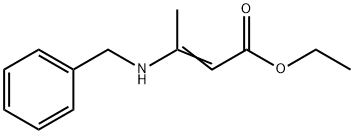 Ethyl 3-(benzylamino)but-2-enoate Structure