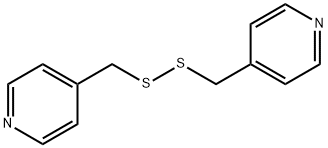 双(4-吡啶甲基)二硫化物 结构式