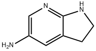 2,3-二氢-1H-吡咯并[2,3-B]吡啶-5-胺 结构式